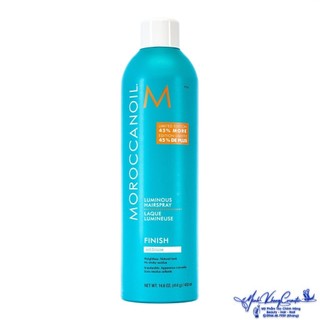 Gôm xịt giữ nếp trung bình cho tóc Moroccanoil Luminous Hairspray Finish MEDIUM 480ml - MK