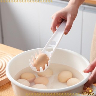Muỗng Fliter Mì MKYCO, Dụng cụ nấu ăn nhà bếp cách nhiệt Thìa có rãnh, Thìa thoát nước tay cầm dài có thể bảo vệ
