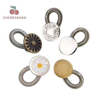 Nút không cần móng tay Nút mở rộng Nút tháo rời Nút quần jean có thể điều chỉnh nút thắt thắt lưng có thể thu vào Nút phổ thông