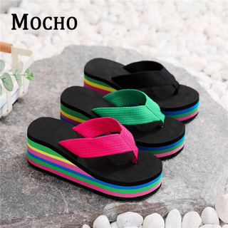 MOCHO dép xỏ ngón Thời Trang Đơn Giản Cho Nữ dép bánh mì Hiện đại Chất lượng cao Chống thấm nước Phù hợp MA22112301 23Z240607