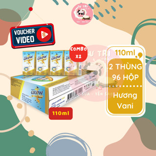 Combo 2 thùng sữa Hươu Cao Cổ Abbott Grow 110ml thùng 48 hộp Date luôn mới.