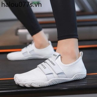 Siêu Chống Trơn Trượt Trong Nhà Giày Thể Thao Nam Nữ Squat Deadlift Giày Nhẹ Đế Mềm Máy Chạy Bộ Giày Tập Yoga Nhảy Dây