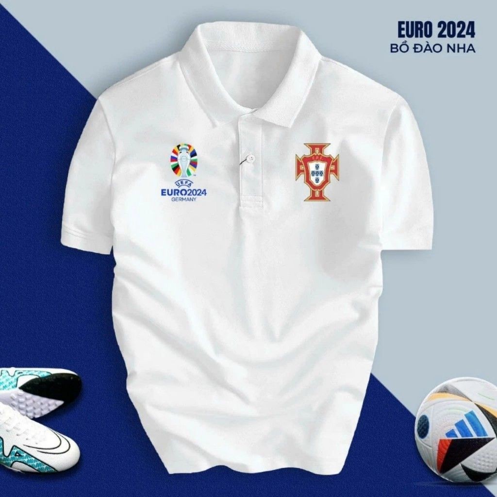 ÁO POLO EURO 2024 CAO CẤP(MUỐN IN NƯỚC NÀO CHÁT SHOP NHÉ)