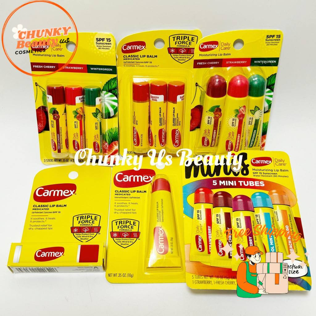 [BILL MỸ] Son Dưỡng Môi Carmex Mỹ