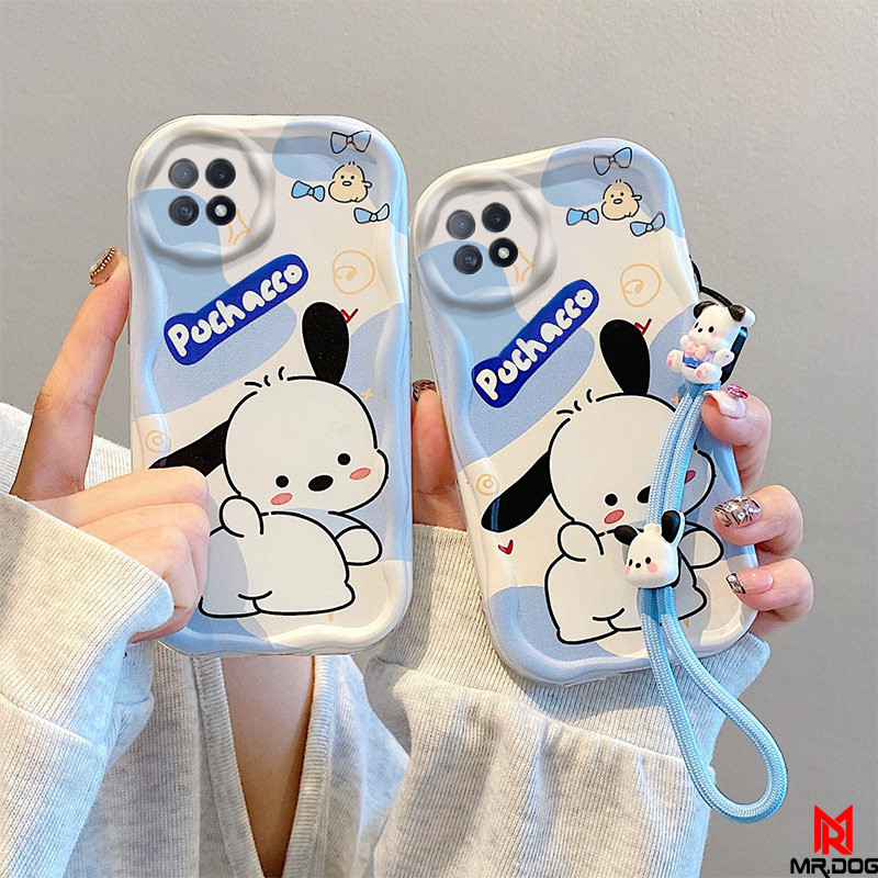 Ốp lưng cho Samsung A22 4G Trường hợp điện thoại Anime+Vòng đeo tay Anime