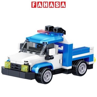 Đồ chơi lắp ráp lực lượng cảnh sát - xe cứu hộ - cresta dk81064