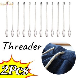 2 Cái / bộ May Kim Dây Đàn Hồi Dây Đeo Ren Hướng Dẫn Kẹp Công Cụ Thiết Bị Chuyển Tiếp / Phụ Kiện Kim Vá DIY Threader Kim