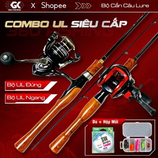  Cần Câu Lure UL Cần Câu Cá Ultra Light Cần Câu Máy Đứng Và Máy Ngang 