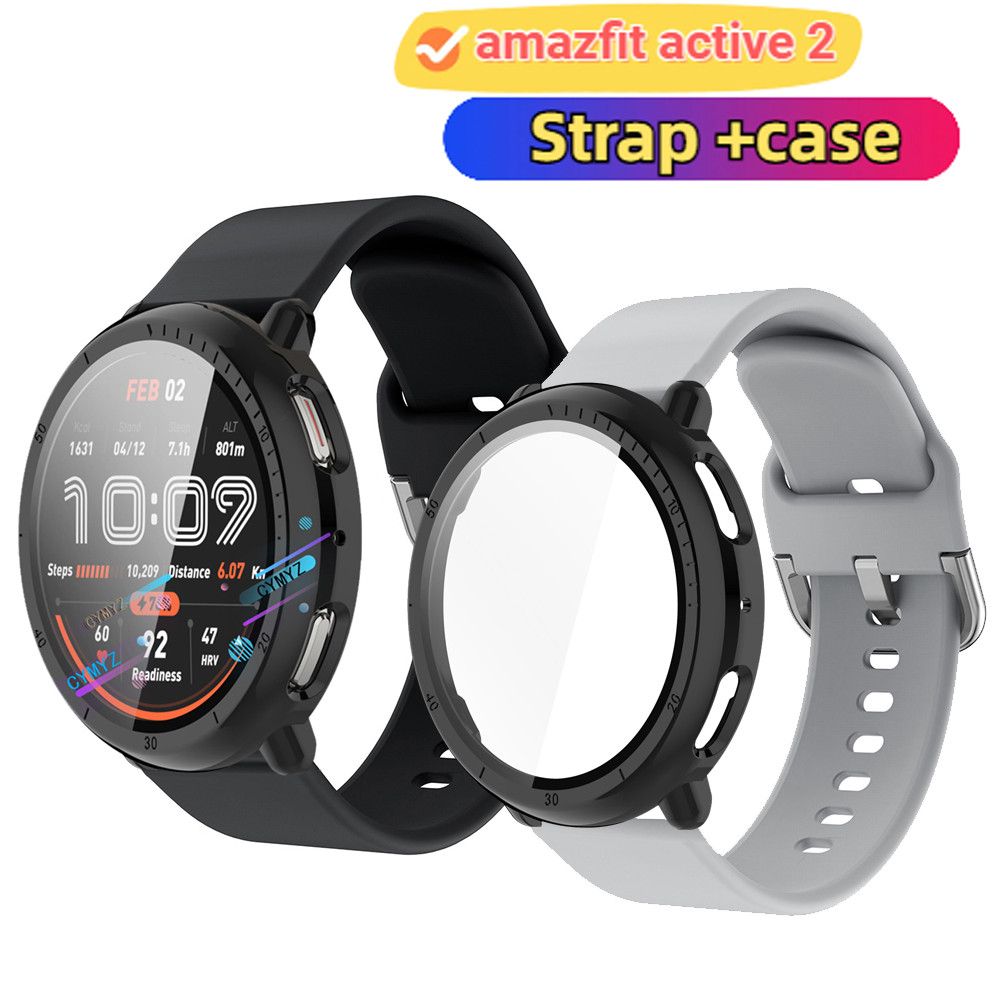 Dành Cho Amazfit Active 2 Dây Đeo Silicon Cho Amazfit Active2 Dây Đeo Tay Thể Thao Cho Amazfit Activ