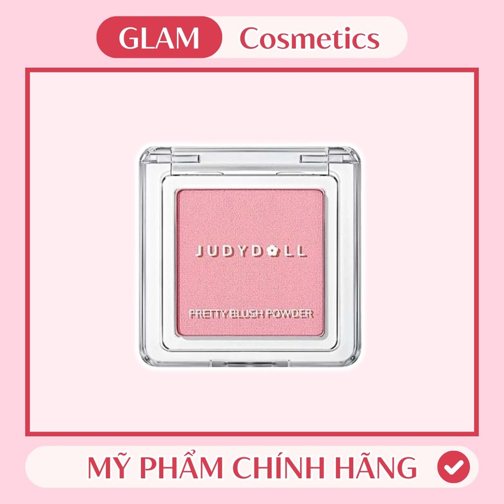 JUDYDOLL - Phấn Má Hồng Judydoll Pretty Blush Đơn Sắc 2G