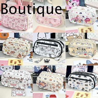 Bút chì, Túi đựng bút Loopy / Chiikawa / MyLittle Pony, Túi đựng bút Capybara ba lớp đa chức năng / Bóng chuyền cho bé trai Túi đựng đồ chống bụi bẩn Học sinh