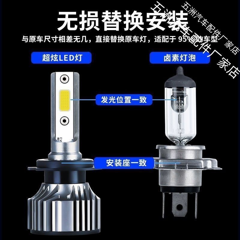 Đèn pha led ô tô H7H1H4 Đèn chiếu sáng 9005 cao và đèn led 🍎 大 ❈ H7H1H4 ❈ ❈ ❈ ❈ ♧ ♧ 9005 ❈ ❈ ♧ H11 ❈