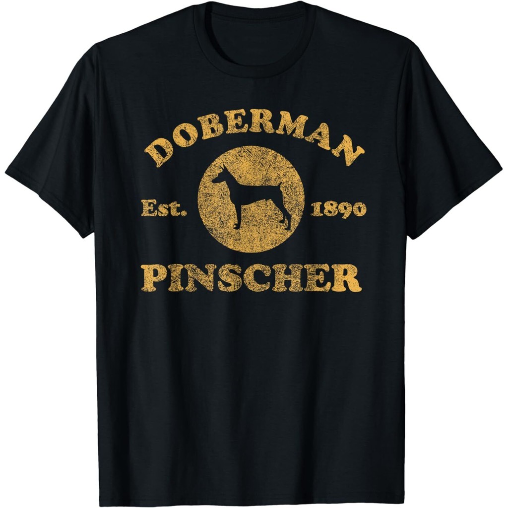 Áo thun chó Doberman Pinscher Est _ 1890 Doberman cổ điển