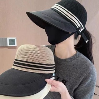 M126 Mũ cói bucket rộng vành kín chóp chống nắng đi biển có nút gài khẩu trang tiện lợi