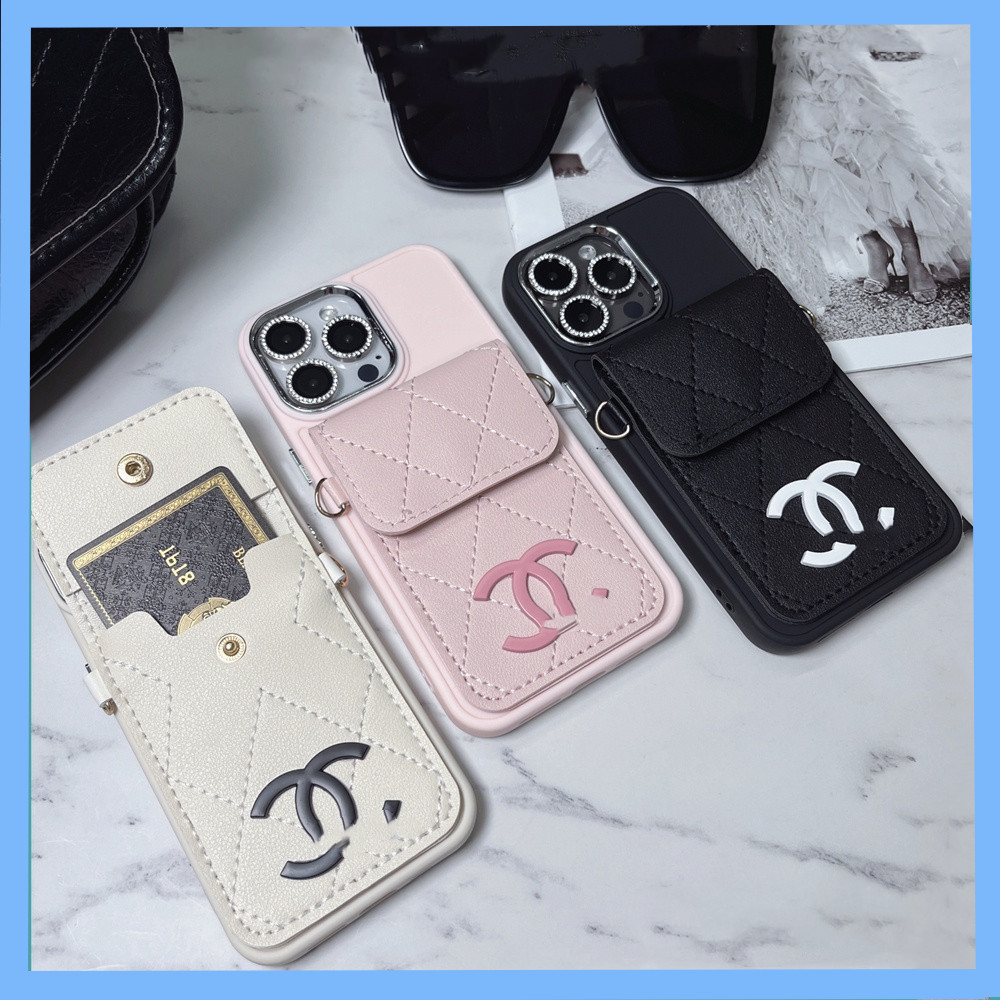 Ốp Điện Thoại Mềm Cho iPhone 15 pro max 15 plus 14 pro max 13 12 pro max 11 pro xs max 7plus Có Túi Đựng Thẻ Ốp Lưng