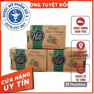 ✅ trà hòa tan hati gừng mật ong hộp 24 gói