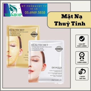 Mặt nạ thuỷ tinh bioaqua - mặt nạ thạch thuỷ tinh trong suốt dưỡng ẩm trắng sáng