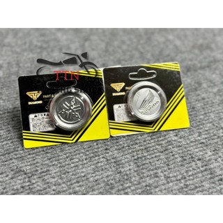 Nắp đậy Catte inox cnc logo cánh chim và logo yamaha Xe Wave Dream Honda Yamaha