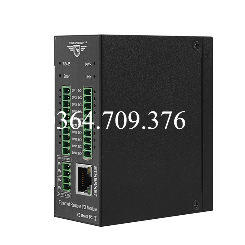 Ethernet RTD đầu vào modul hỗ trợ PT100 và pt1000 kháng cảm biến hỗ trợ SCADA, OPC máy chủ M34