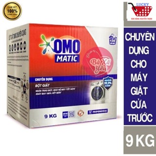 Bột giặt Omo Matic 9kg/ thùng chuyên dụng dành cho cửa trước
