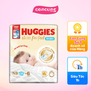 Tã dán lọt lòng Huggies Skin Perfect