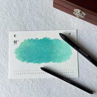  Artsneak Oil Pastel Bút chà chuyên dụng Bộ hai mảnh Smudge Màu hỗn hợp Bộ đầu tròn nhọn hai đầu chuyên dụng 