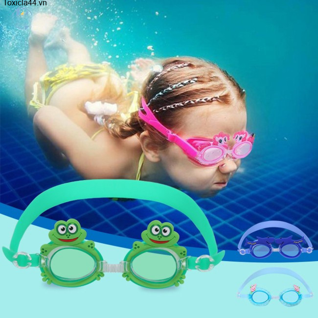 Authentic children's swimming goggles cartoon adjustable swimming goggles waterproof and anti fog swimming goggles