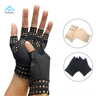 Velishy Từ Tính Chống Viêm Khớp Găng Tay Nén Sức Khỏe Thấp Khớp Giảm Đau Nẹp Cổ Tay Corrector Máy Mát Xa Tay