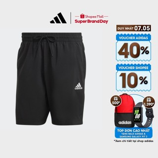  adidas Phong cách sống Quần Short Logo Nhỏ Chelsea Essentials AEROREADY Nam Đen IC9392