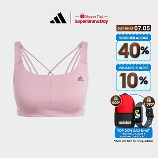  adidas Tập luyện Áo Bra Medium Support CoreFlow Nữ Hồng HR9669