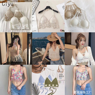 Giyu Áo 2 dây áo ba lỗ Thời trang hàn quốc tráng lệ trendy sang trọng Thông thường WBX2440BK2 19Z240508
