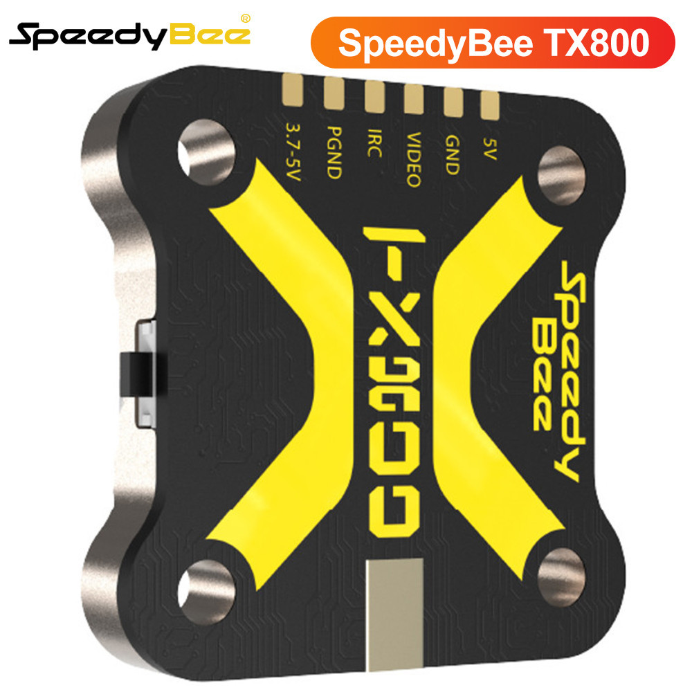 SpeedyBee TX800 VTX FPV Bộ phát Video tản nhiệt hiệu suất cao 5.8G 48CH PitMode 25 / 200 / 400 / 800
