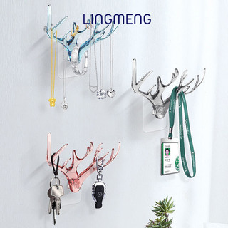 Móc treo tường sừng hươu lingmengcute