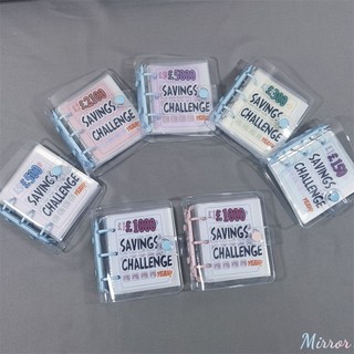 ♕ Pvc Creative Mini Money Saving Looper Pocket Sách tiết kiệm tiền di động Clip tiết kiệm tiền Lưu trữ quà tặng Album ảnh Album
