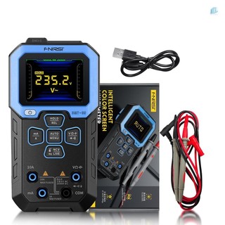 10000 Đếm Đồng hồ vạn năng kỹ thuật số Màn hình TFT 2,4 inch Đồng hồ vạn năng cầm tay Chuyên nghiệp True RMS Điện trở Điện áp Máy đo tần số Đồng hồ đo nhiệt độ có tắt tự động