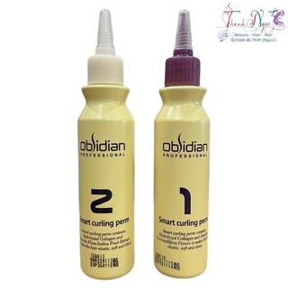 Thuốc uốn tóc 3D Obsidian Smart Curling Perm ( uốn lạnh + uốn nóng) 120mlx2 - TN