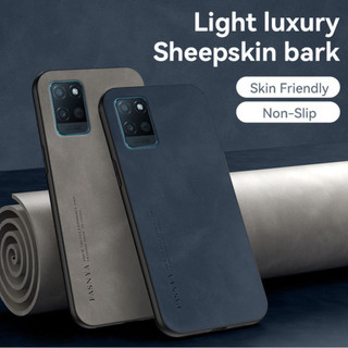Ốp lưng Realme v11 v11s realev11 	Rmx3121 realmev11s RMX3125 Vỏ chống rơi và hấp thụ sốc làm bằng da cừu chất lượng cao và vỏ cứng thân thiện với da