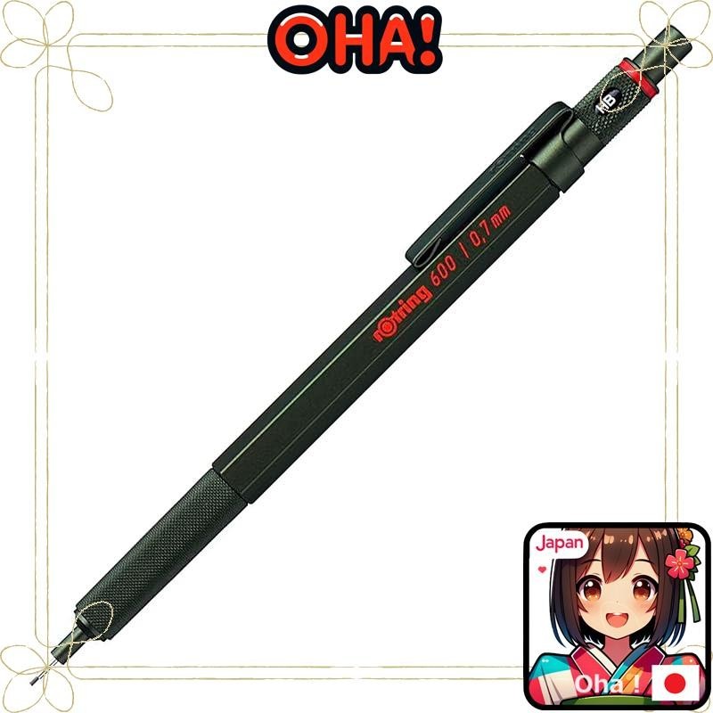 Rotring mechanical pencil Camouflage Green 600 2114269 0.7mm rOtring pen Luxury stationery Made in G