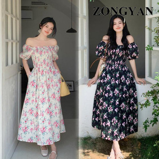 ZONGYAN váy Đầm váy nữ body đầm Vintage thời trang Korean Đơn giản WLQ24414RA 21Z240523