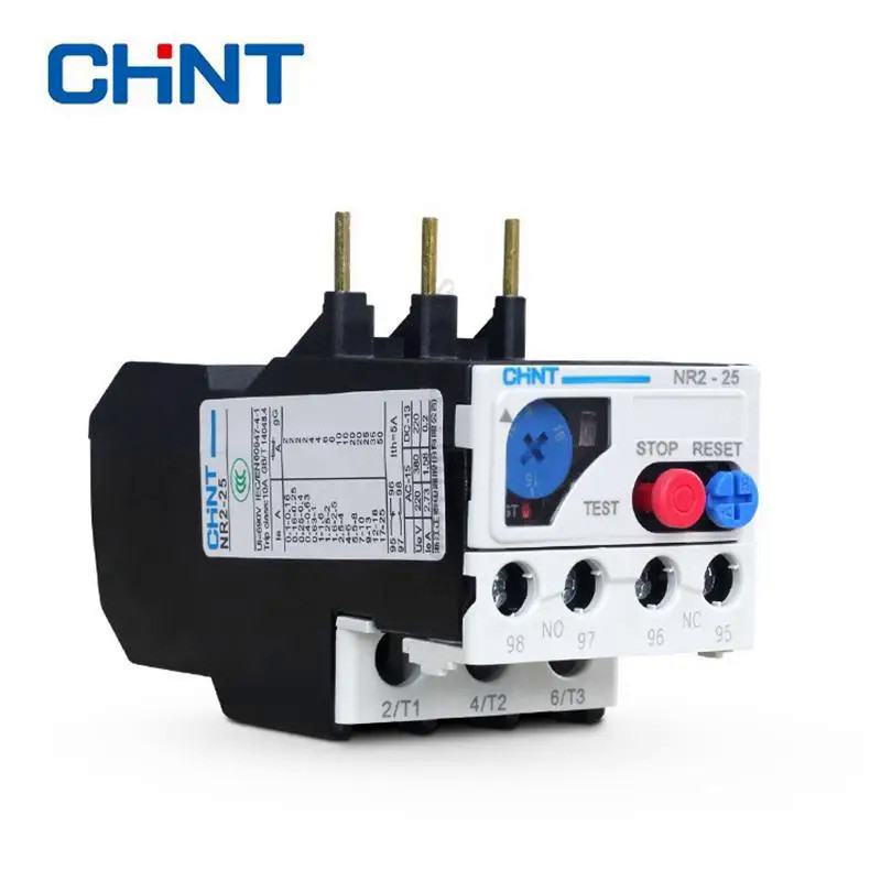 CHINT NR2-25 NR2-36 0.63-1A 1-1.6A 1.6-2.5A 2.5-4A 4-6A 5.5-8A 7-10A 9-13A 12-18A 17-25A 23-32 Rơle 