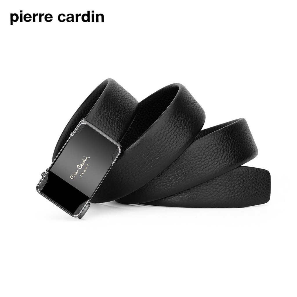 Thắt lưng nam cao cấp Pierre Cardin J2A826Z-711127A3 chính hãng, dây nịt nam khoá tự động da bò thật sang trọng