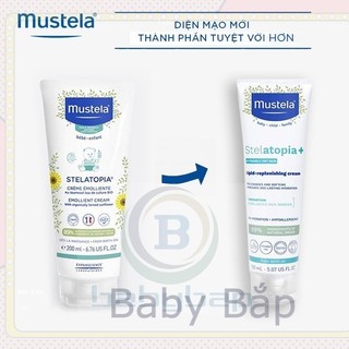 Kem Dưỡng Da Chàm Thể Tạng Mustela Stelatopia+ Lipid-Replenishing Cream 150ml