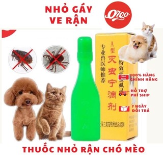 HongKong Orgo 2,5ml- Thuốc nhỏ gáy diệt ve rận bọ chét