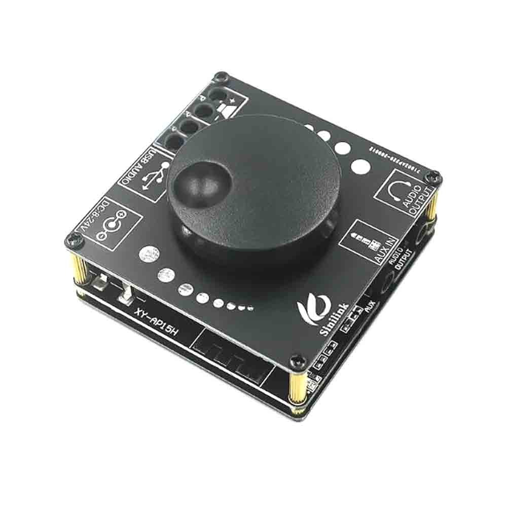 Bảng khuếch đại Bluetooth âm thanh nổi 10W 15W 20W 12V 24V khuếch đại kỹ thuật số công suất cao XY-A