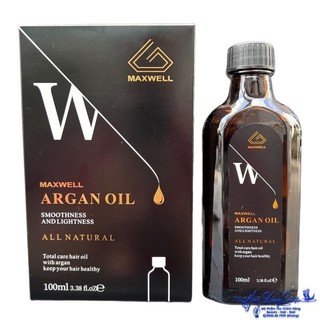 Tinh dầu dưỡng tóc cao cấp Maxwell Argan Oil 100ml ( Smoothness and Lightness ) - MK