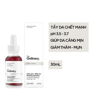 Tinh chất The Ordinary AHA 30% + BHA 2% Peeling Solution