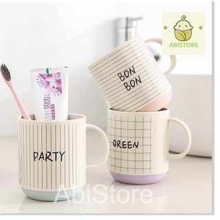 Ly nhựa uống sữa uống nước Party