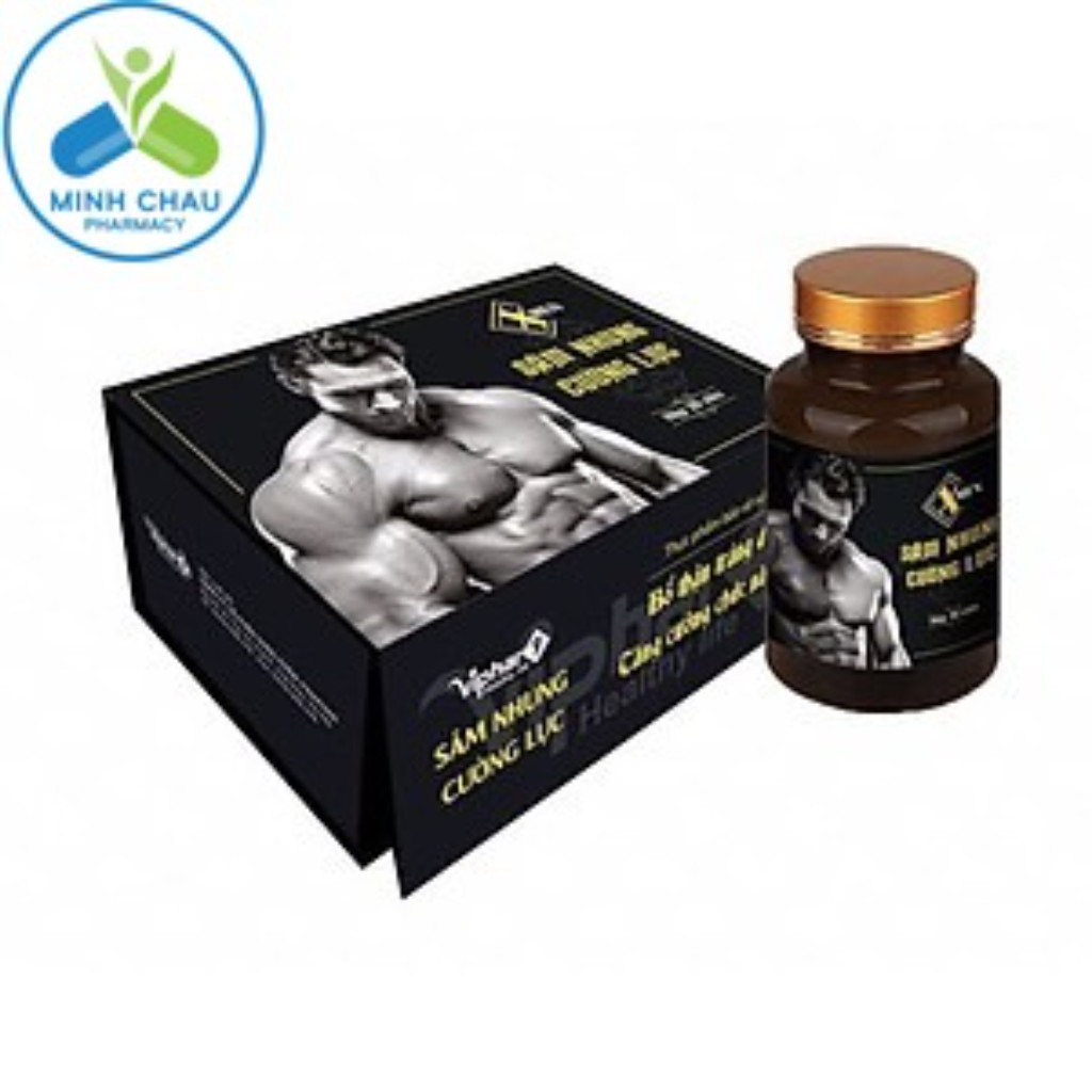 Sâm nhung cường lực gold hộp 30 viên– Giúp bổ thận tráng dương, tăng cường chức năng thận, giảm tiểu đêm, thận yếu