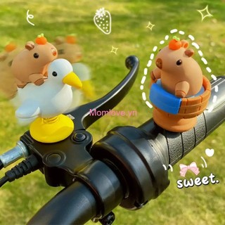 Capybara Trang Trí Nội Thất Ô Tô Mùa Xuân Capybara Vịt Tự Động Điều Khiển Trung Tâm Bảng Điều Khiển Trang Trí Xe Điện Trang Trí