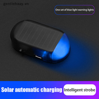 Gg nhấp nháy tín hiệu hệ thống an ninh đa năng flash cảnh báo đèn led đèn báo động ô tô năng lượng mặt trời mô phỏng giả chống trộm thận trọng vn